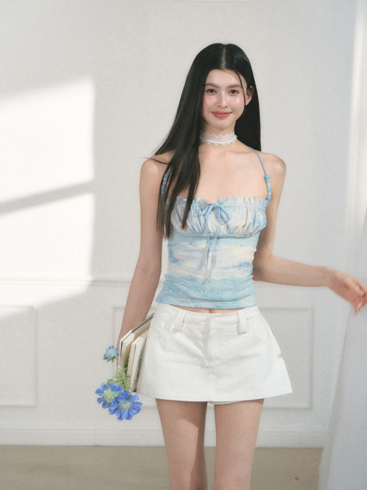 [Mint Paper] Original Lace Beaded Camisole【s0000013556】