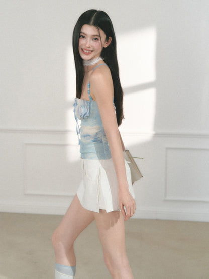 [Mint Paper] Original Lace Beaded Camisole【s0000013556】