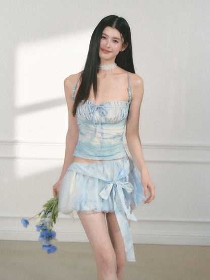 [Mint Paper] Original Lace Beaded Camisole【s0000013556】
