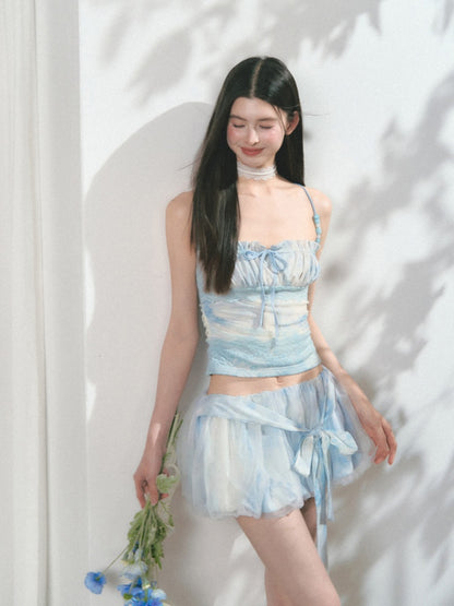 [Mint Paper] Original Lace Beaded Camisole【s0000013556】
