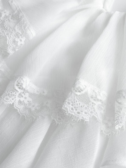 [Gardenia Letter] Original Mesh Design Suspender Dress & Skirt【s0000013558】