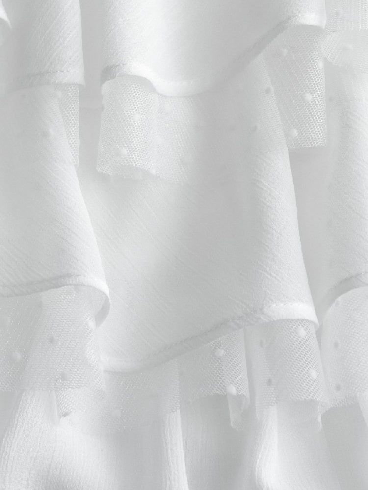 [Gardenia Letter] Original Mesh Design Suspender Dress & Skirt【s0000013558】