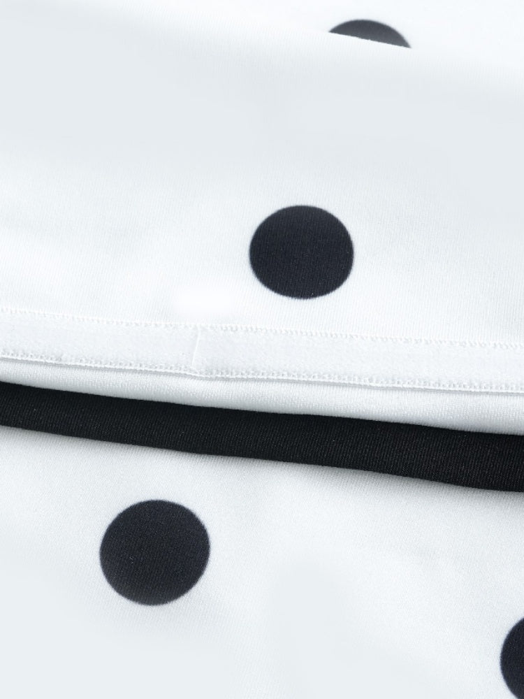 [Polka Puppy] Original Puppy Print Design Bandeau Tops【s0000013559】