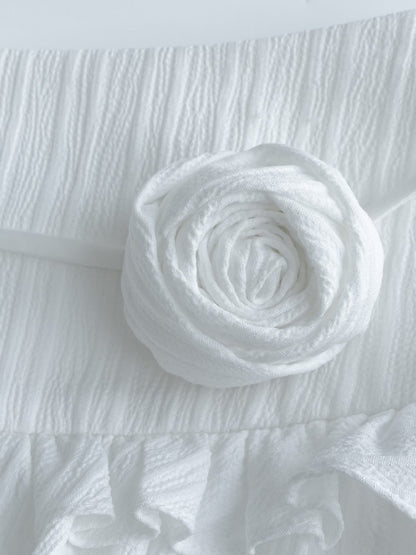 [Rose Poet] Original Ruffle Design A-Line Skirt【s0000013561】