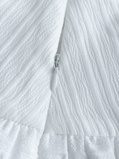 [Rose Poet] Original Ruffle Design A-Line Skirt【s0000013561】