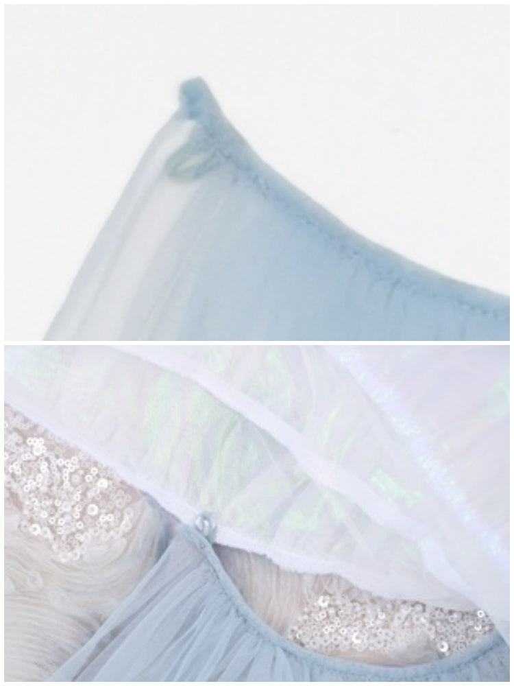 Call Of The Siren Mermaid Dress Island Vacation Beaded Short Skirt【s0000013563】