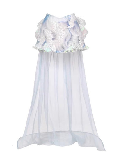 Call Of The Siren Mermaid Dress Island Vacation Beaded Short Skirt【s0000013563】