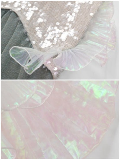 Call Of The Siren Mermaid Seaside Vacation Heavy Industries Sequins Polarized Dress【s0000013566】