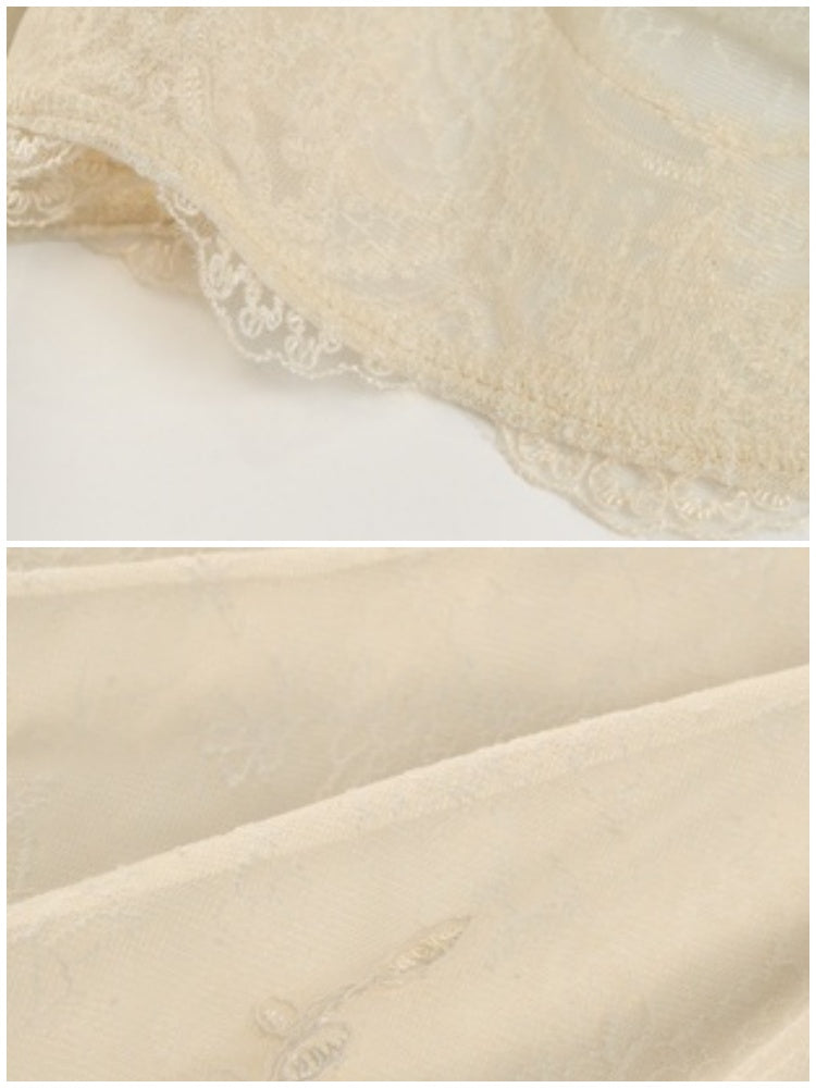 Lace Vintage Victorian Short Cape Shawl【s0000013573】