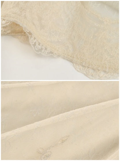 Lace Vintage Victorian Short Cape Shawl【s0000013573】