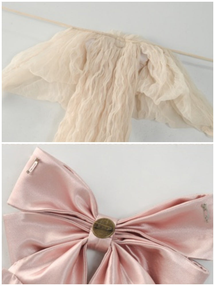 Basil French Elegant Vintage Ribbon Lace Long Trailing Skirt【s0000013577】