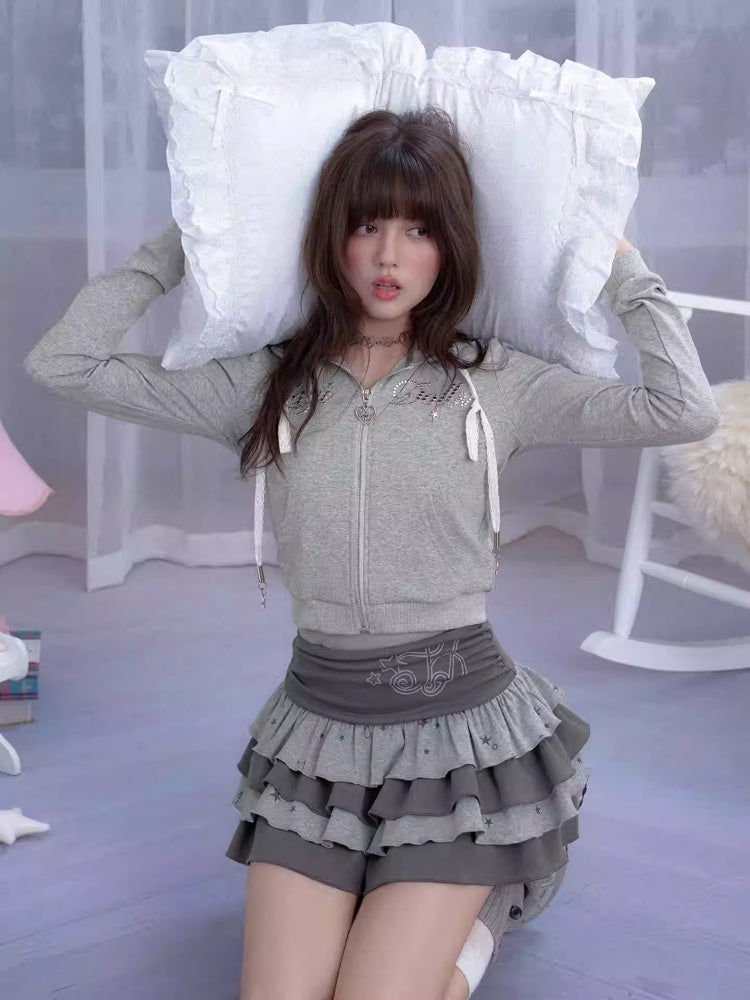 Star Print Cake Short Skirt【s0000013806】 – SCULTURE（エス