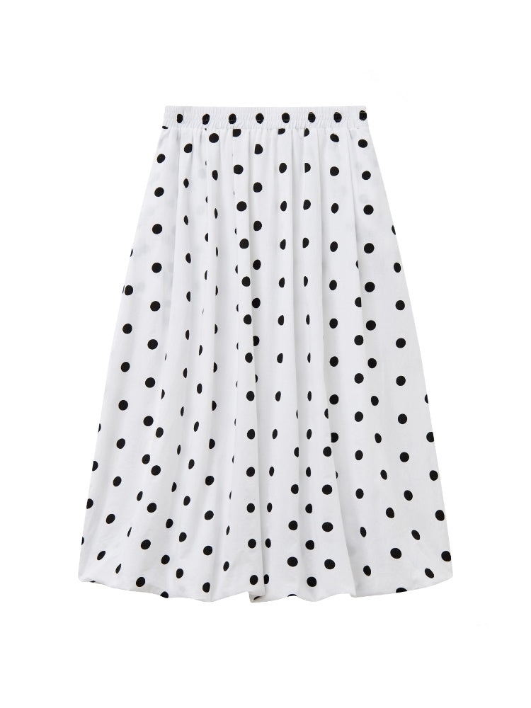 "Polka Dot Waltz" Polka Dot Bud Skirt【s0000013811】