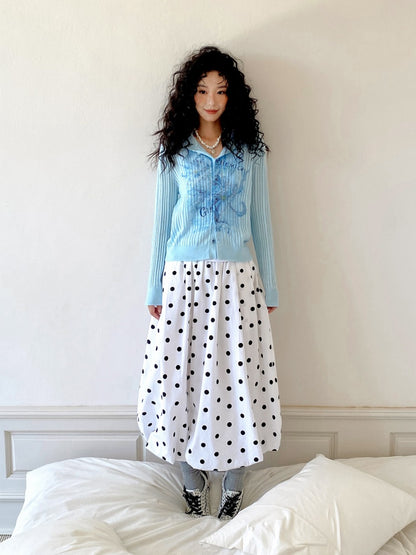 "Polka Dot Waltz" Polka Dot Bud Skirt【s0000013811】