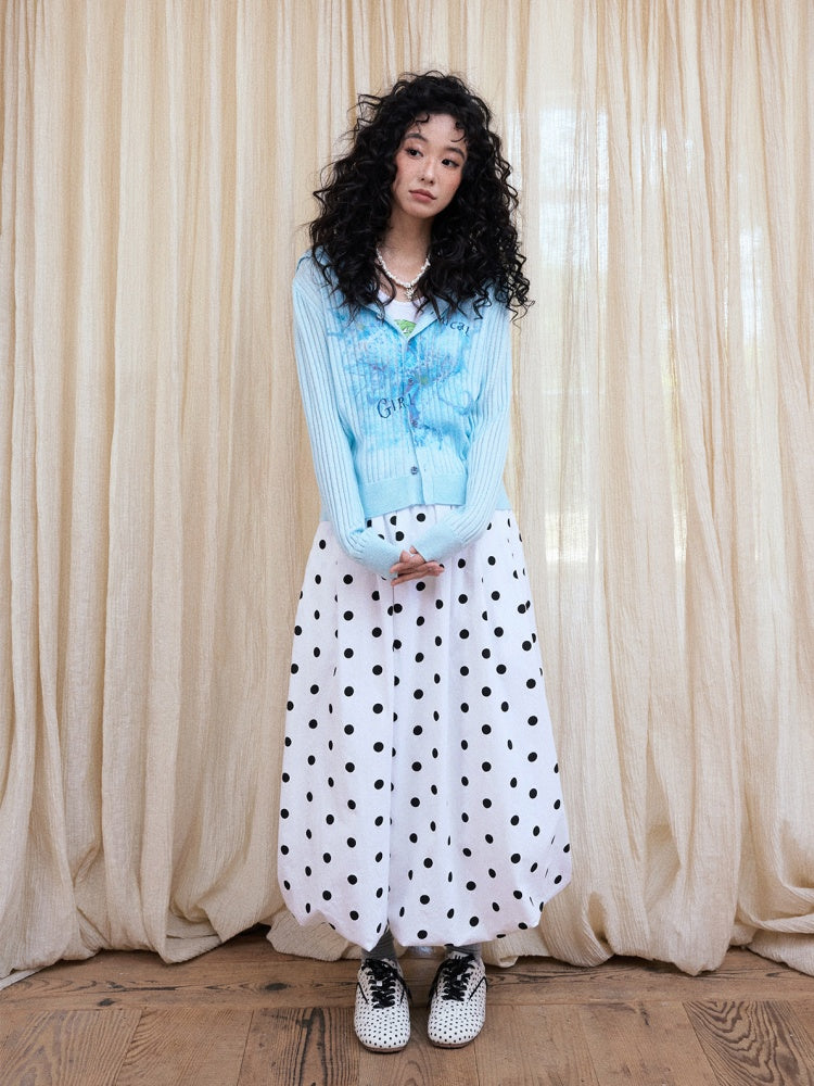 "Polka Dot Waltz" Polka Dot Bud Skirt【s0000013811】