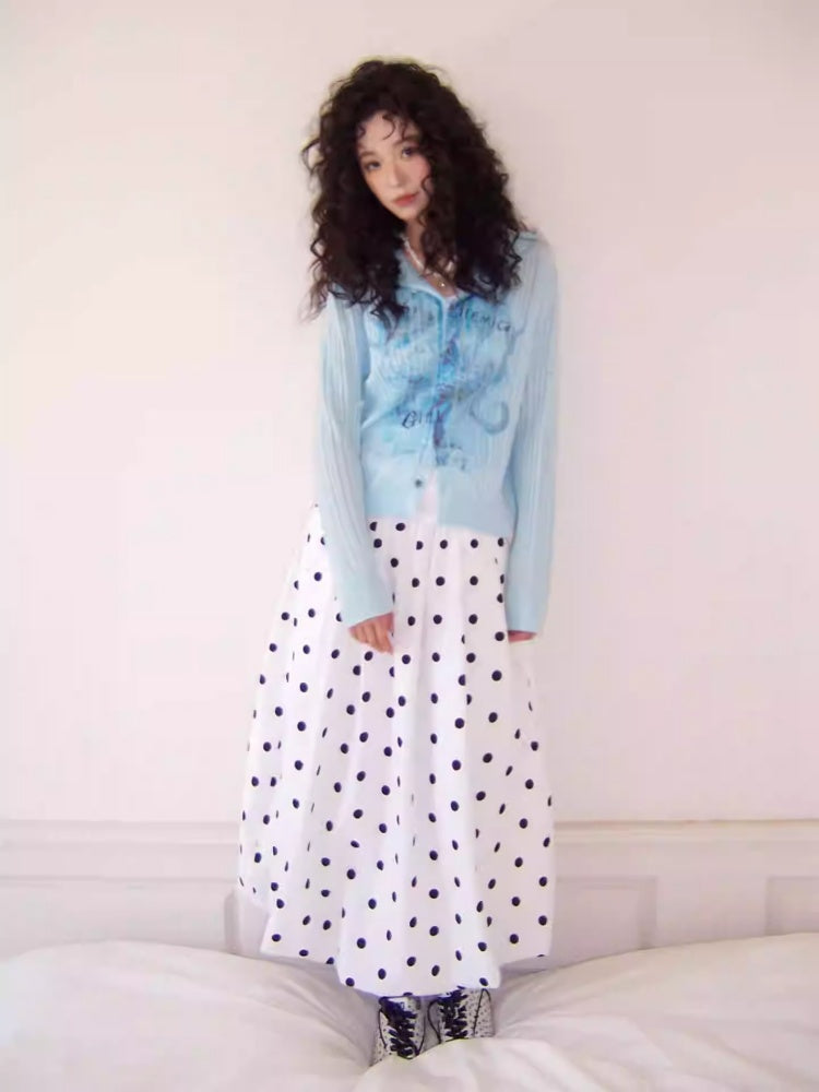 "Polka Dot Waltz" Polka Dot Bud Skirt【s0000013811】