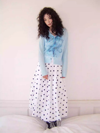 "Polka Dot Waltz" Polka Dot Bud Skirt【s0000013811】