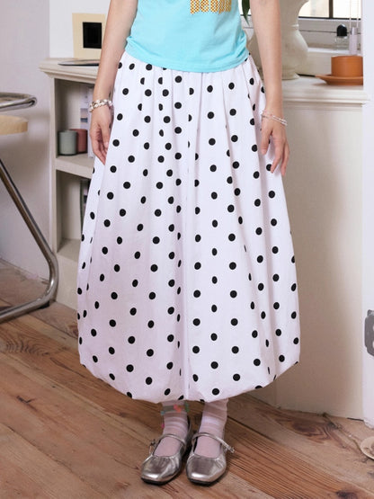 "Polka Dot Waltz" Polka Dot Bud Skirt【s0000013811】