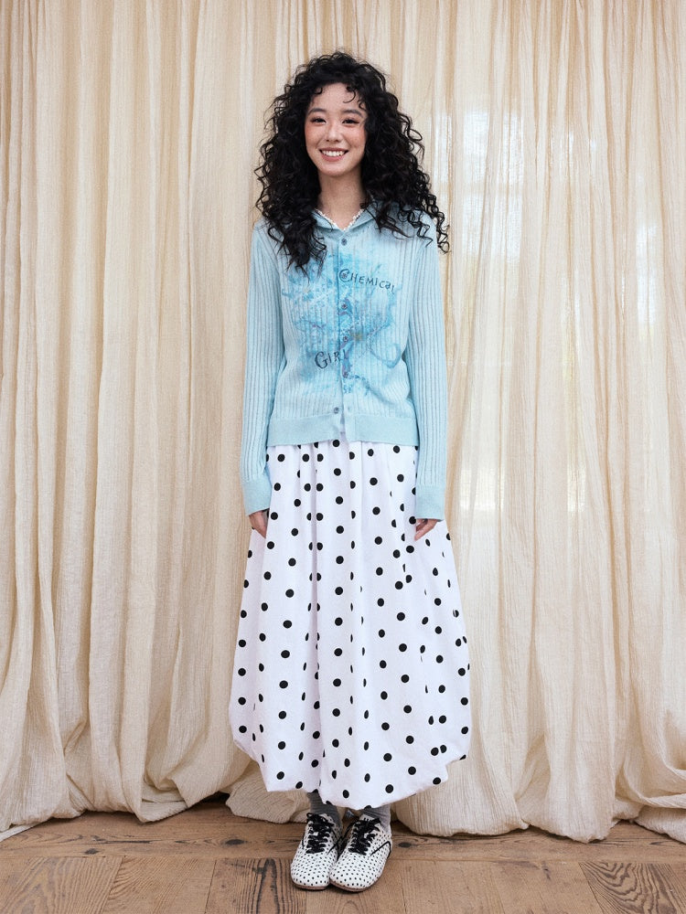 "Words Of Creeping" Loose Hooded Wool Knit Tops【s0000013831】