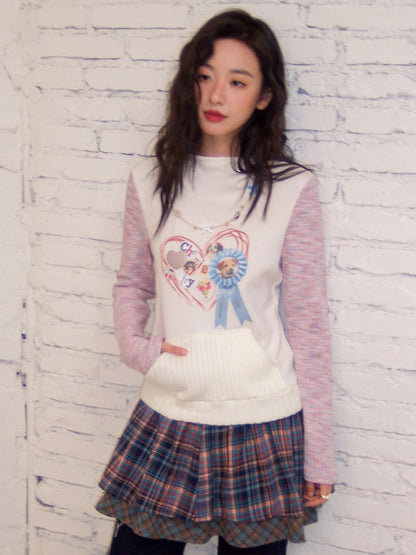"Child Love Amusement Park" Original Printed Hooded Sweatshirt【s0000013834】
