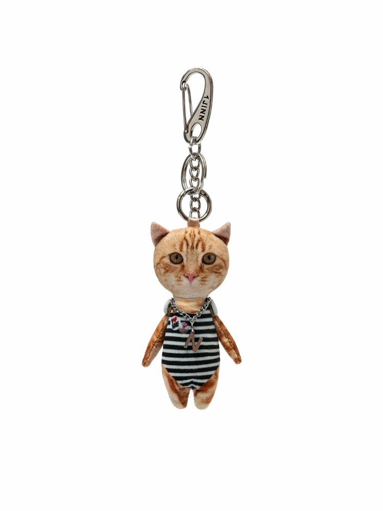 Original Funny Three-Dimensional Cat Doll Bag Pendant Cute Keychain Pendant【s0000013850】