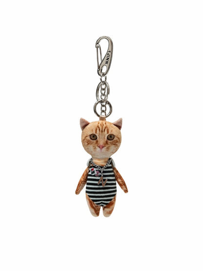 Original Funny Three-Dimensional Cat Doll Bag Pendant Cute Keychain Pendant【s0000013850】