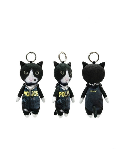 Original Funny Three-Dimensional Cat Doll Bag Pendant Cute Keychain Pendant【s0000013850】