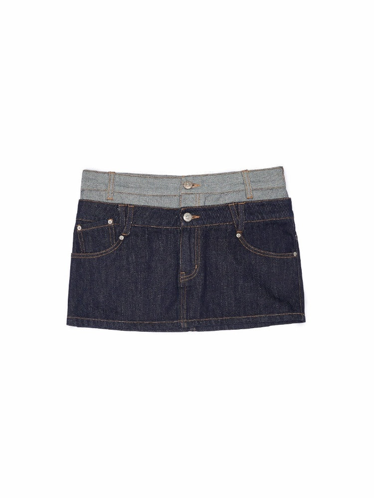 Double Waist Embroidered Hip Hugging Skirt【s0000013853】