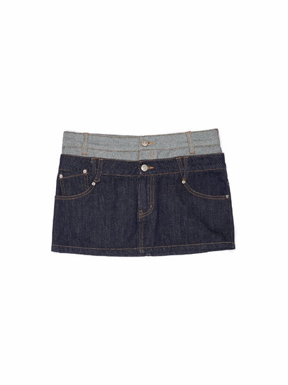 Double Waist Embroidered Hip Hugging Skirt【s0000013853】