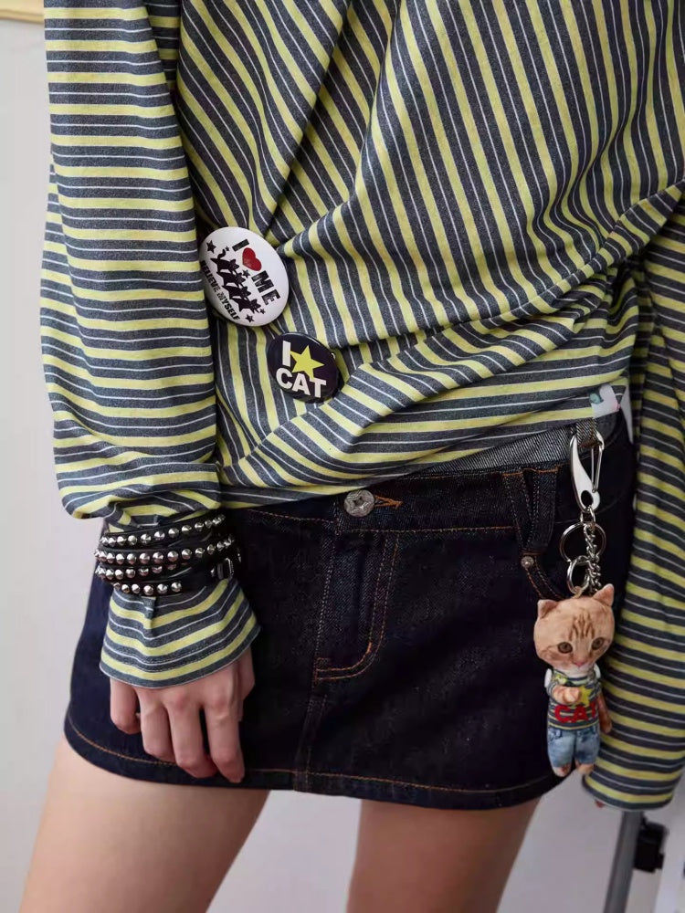 Double Waist Embroidered Hip Hugging Skirt【s0000013853】