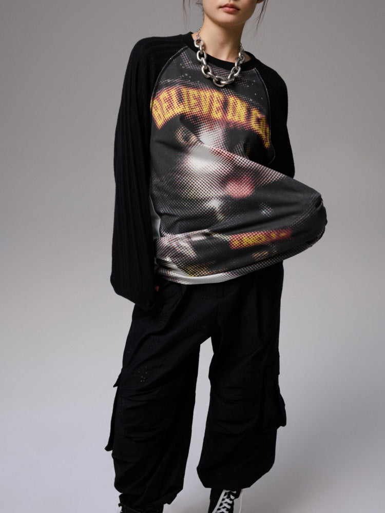 Embroidered Jacquard Multi-Pocket Luggage Three-Dimensional Shirring Design Balloon Cargo Pants【s0000014228】