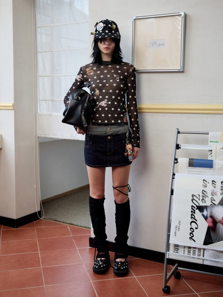 Solid Color Knitted Cross-Strap Leg Sleeve Stack Socks【s0000014232】