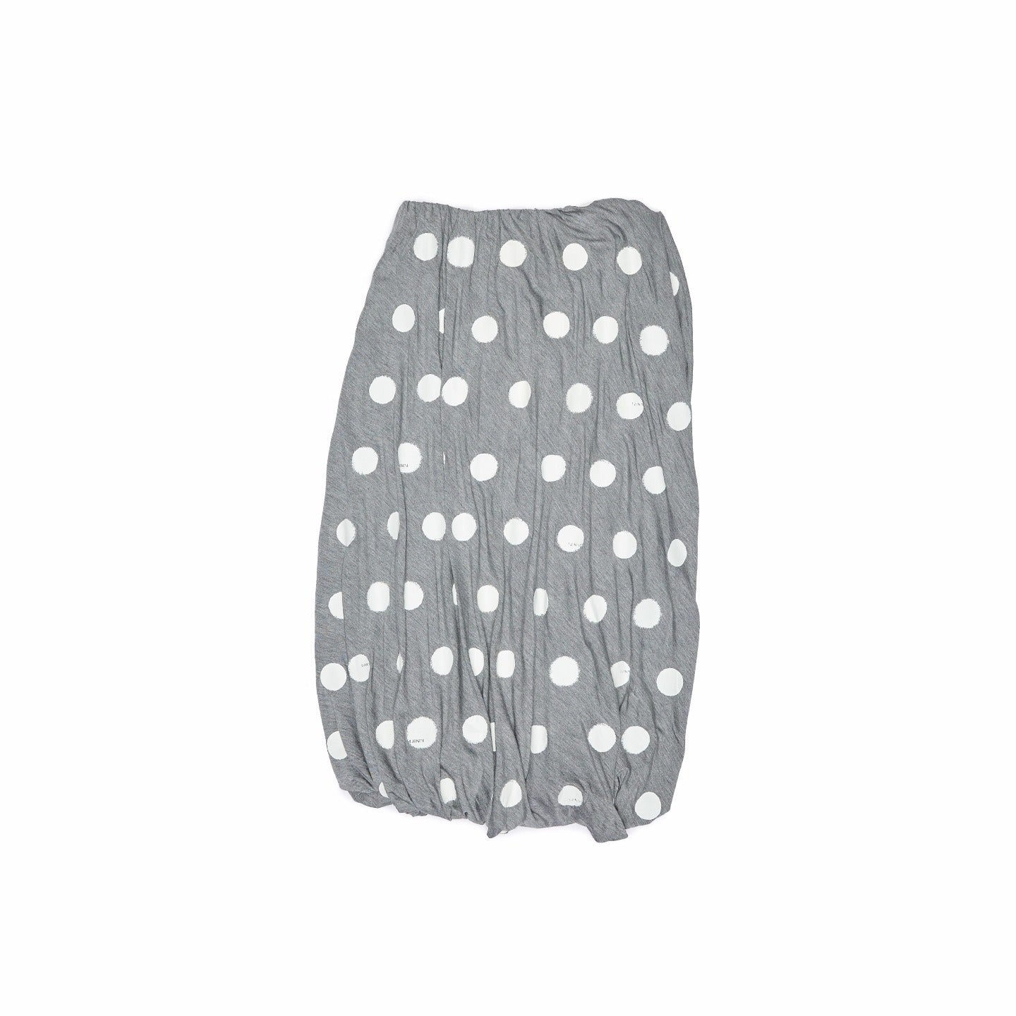 Retro Polka Dot Contrast Three-Dimensional Flower Bud Mid Skirt【s0000014233】