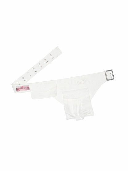 Heavy Industrial Embroidery Jacquard Workwear Multi-Pocket Waist Closure Waist Bag【s0000014242】