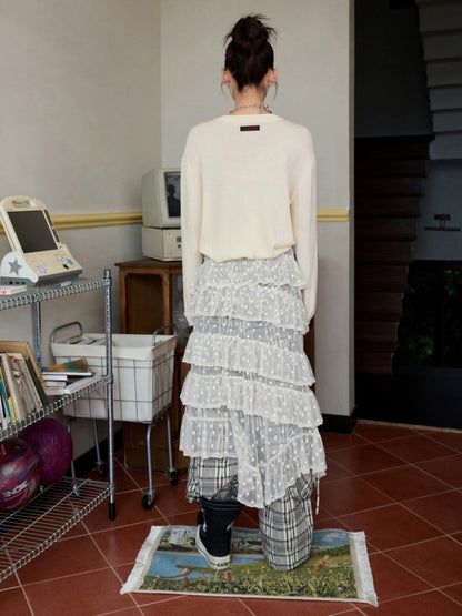Henry Collar Bud Long Sleeve Wool Knitted Cardigan【s0000014252】