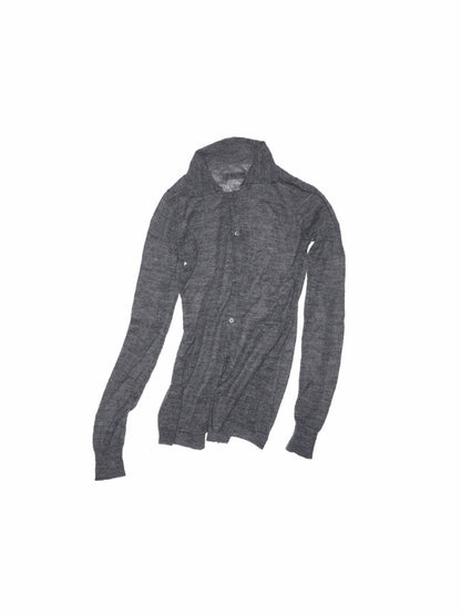 Mohair Ultra-Thin Basic Solid Color Knitted Slightly Transparent Lazy Slim Cardigan【s0000014266】