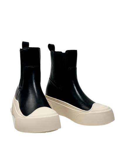 Platform Tobacco Boots Short Music British Style Chelsea Boots Short Fashion Martin Boots【s0000014288】