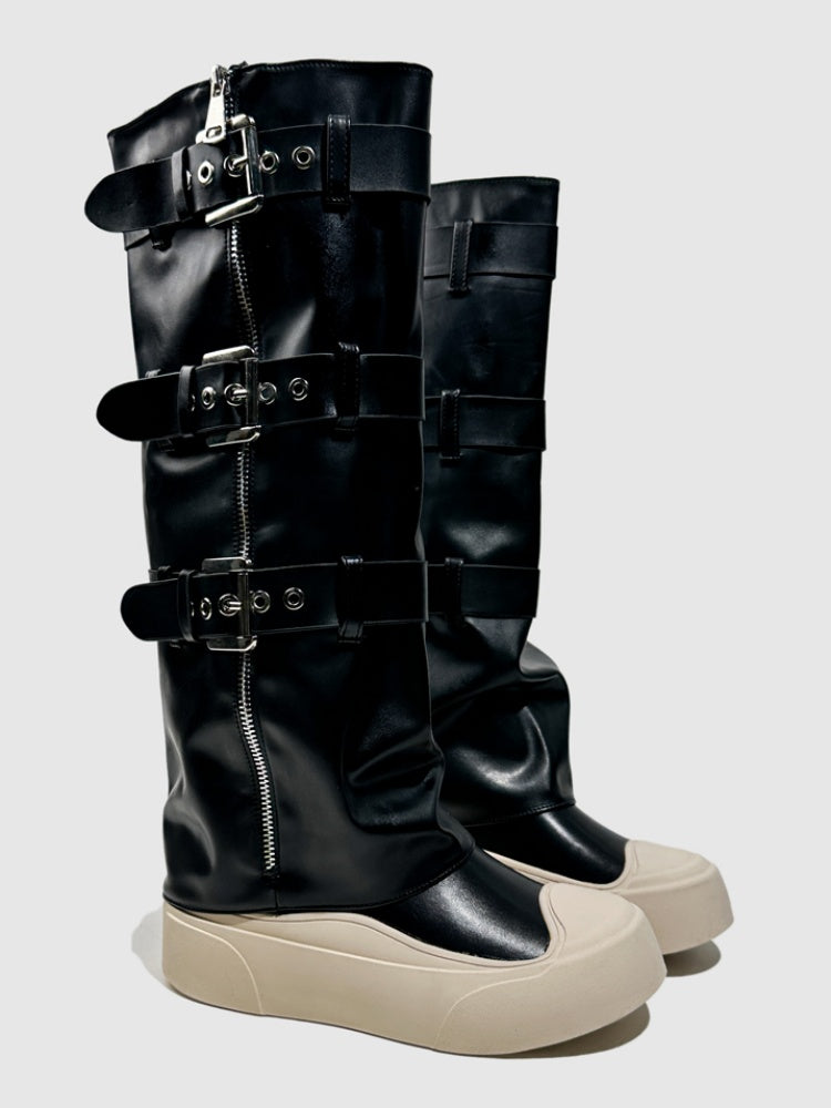 Platform Tobacco Boots Short Music British Style Chelsea Boots Short Fashion Martin Boots【s0000014288】