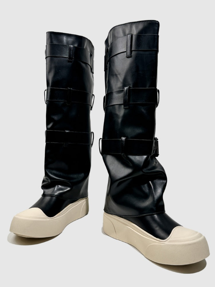 Platform Tobacco Boots Short Music British Style Chelsea Boots Short Fashion Martin Boots【s0000014288】