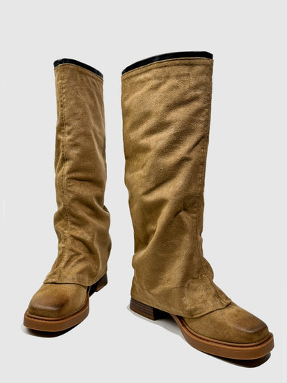 European & American Versatile Motorcycle Boots Female Hot Girl Catwalk Boots High Heels Slim Boots【s0000014290】