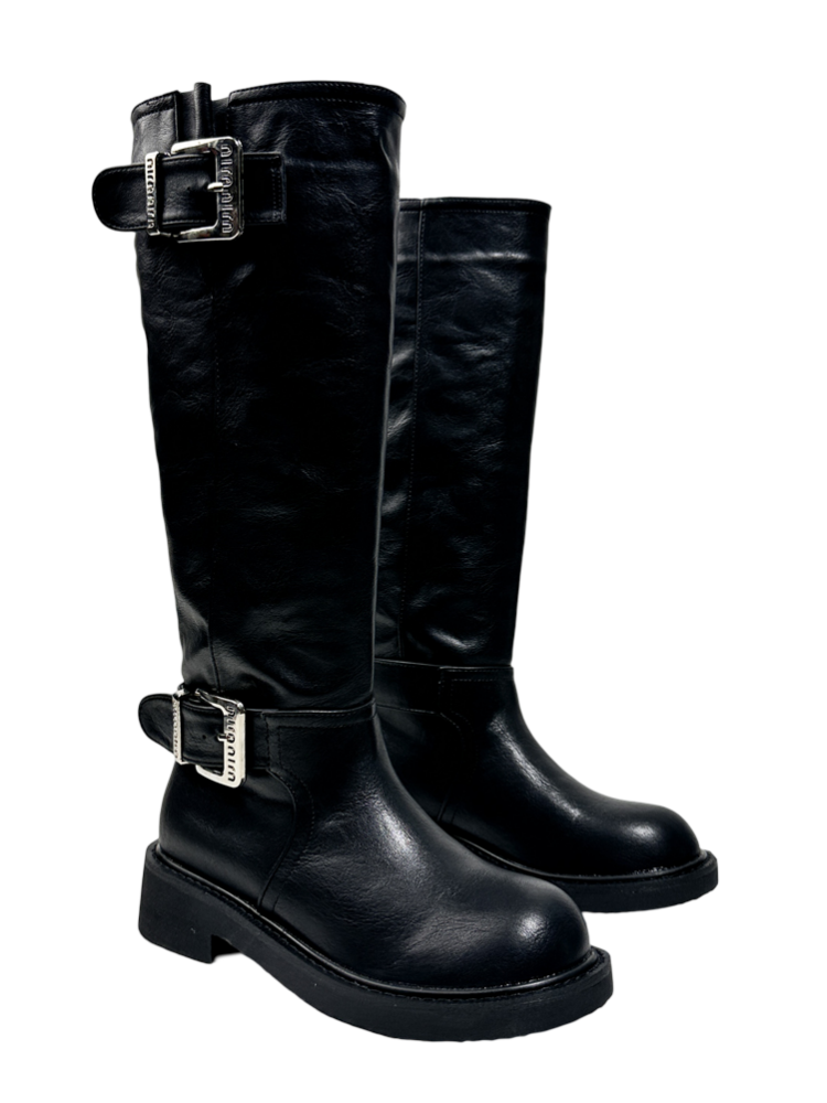 Platform Knight Boots Vintage Skinny Hot Girls European & American Knee-High Boots【s0000014291】