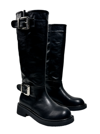 Platform Knight Boots Vintage Skinny Hot Girls European & American Knee-High Boots【s0000014291】