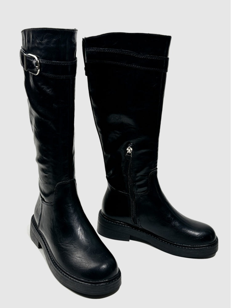 Platform Fashion Boots Retro Style Hot Girl Slimming High Boots Design High Boots【s0000014293】