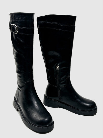 Platform Fashion Boots Retro Style Hot Girl Slimming High Boots Design High Boots【s0000014293】