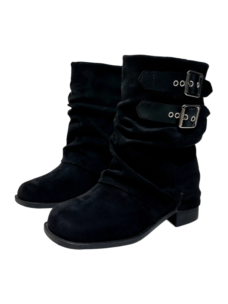 Western Cowboy Boots Short Cut Slimming Fashion Boots Babe Dancing Punk Pants Tube Boots【s0000014295】