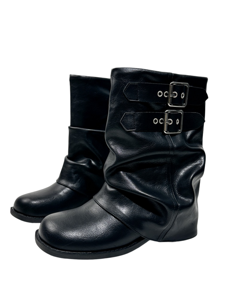 School Flower Fashion Boots Hot Girl Temperament Motorcycle Trouser Boots【s0000014296】