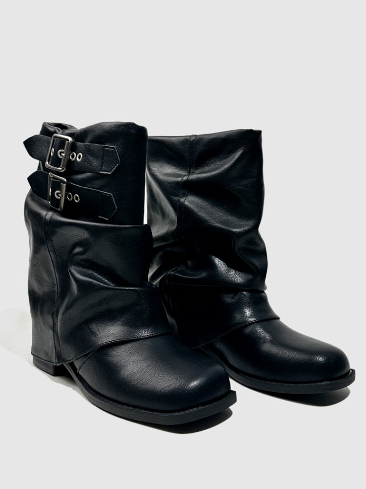School Flower Fashion Boots Hot Girl Temperament Motorcycle Trouser Boots【s0000014296】