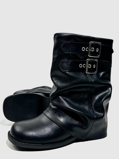 School Flower Fashion Boots Hot Girl Temperament Motorcycle Trouser Boots【s0000014296】