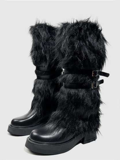 Wasteland Style Boots Cool Hot Girl Dancing Niche Fashion Boots【s0000014298】