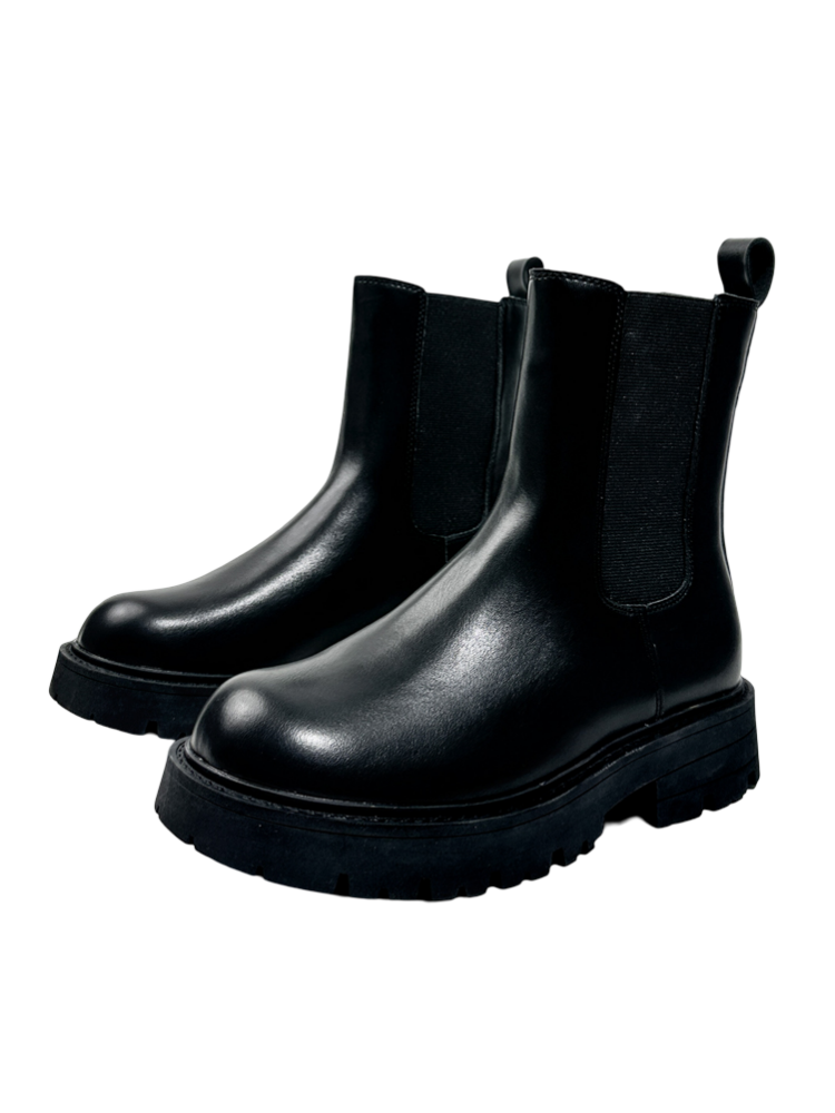 Fashion Martin Boots Elastic Band Hong Kong Trendy Sweet Cool Platform Biker Booties【s0000014299】